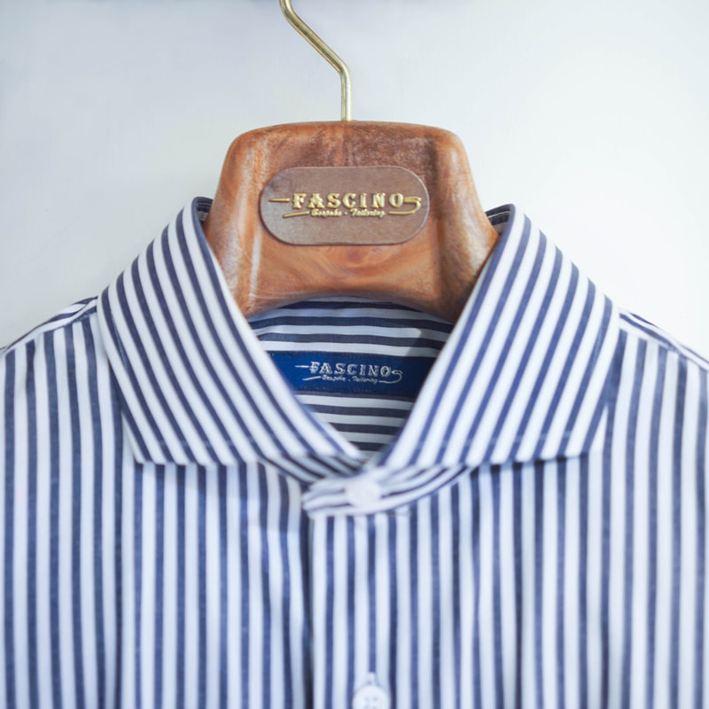 41. Super Cutaway Collar Shirt - FASCINO BESPOKE